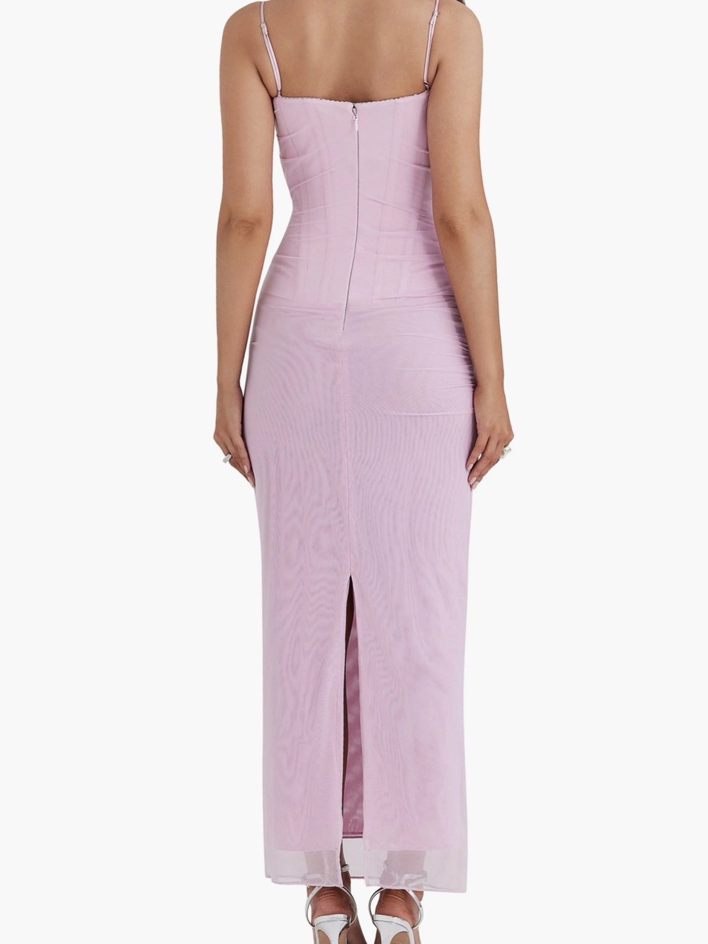 House of CB Nalini Mesh Corset Dress - Picture 2 of 8